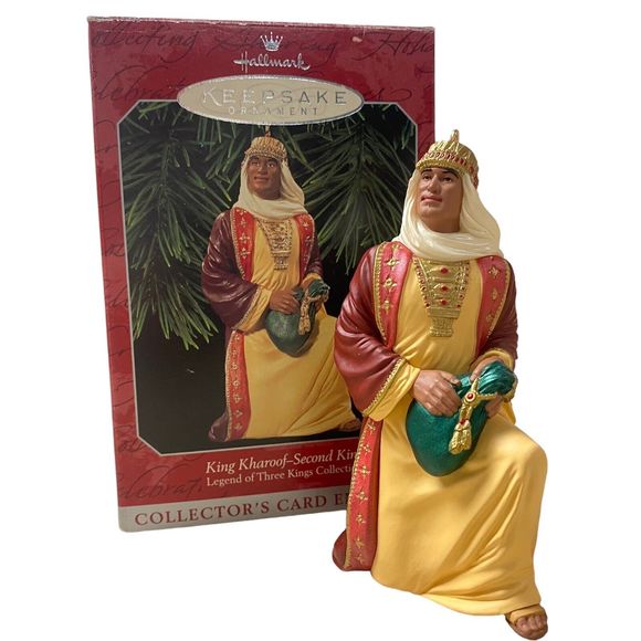 Hallmark Keepsake Christmas Ornament King Kharoof Second King In Series 1998 - Picture 1 of 9